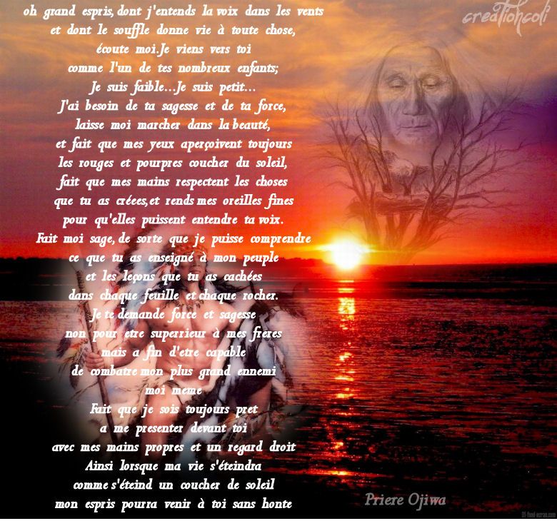 Poeme Amerindien Sur La Mort A Ceux Que J'aime